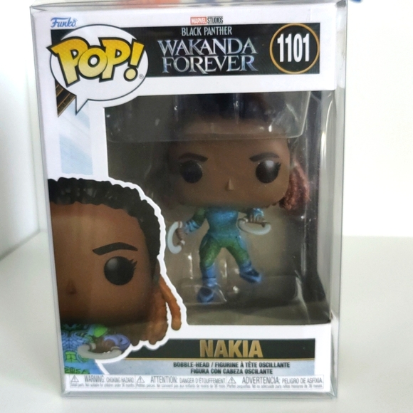NIB Funko Pop Nakia Black Panther Wakanda Forever 1101 - Picture 1 of 8